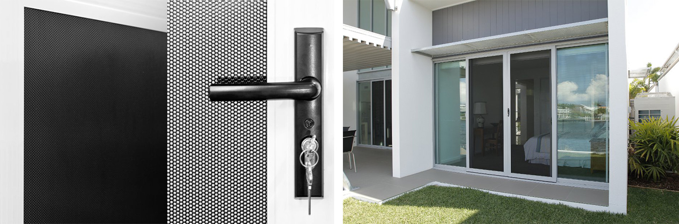 用於門窗的穿孔鋁制安全屏幕